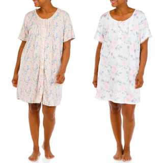 Thumbnail 1: Catherine Malandrino Plus 2Pk Wildflower Daisy Cute Ditsy Sleepwear 
