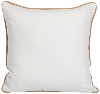 Thumbnail 2: Loom House 20x20 Seaside Turtle & Shell Embroidered Throw Pillow 