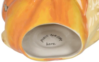 Thumbnail 2: BLUE SKY Pumpkin Dog Tealight Holder 