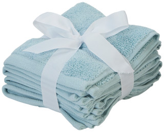Thumbnail 1: SHABBY CHIC 4 Pk Wash Cloths Set 