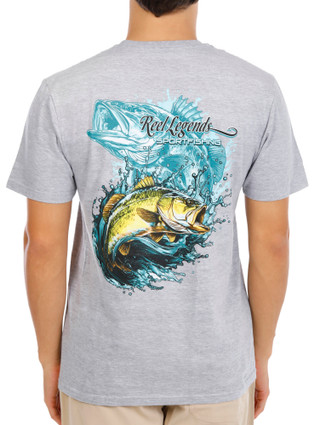 Thumbnail 1: REEL LEGENDS Men's Outdoor Big Time Bass 