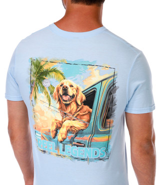 Thumbnail 3: REEL LEGENDS Men's Take Me Fishing Graphic T-Shirt 