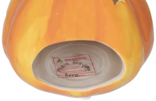 Thumbnail 3: BLUE SKY Halloween Mouse Pumpkin Tealight Holder 