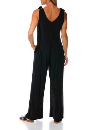 Thumbnail 2: Sami & Jo Women's Sleeveless Jersey Knit Jumpsuit 