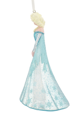 Thumbnail 3: Frozen Elsa Blown Glass Christmas Ornament 