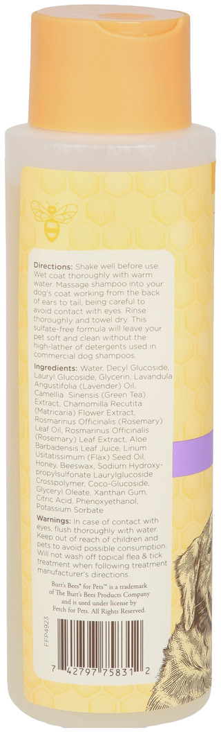 Thumbnail 2: Burt's Bees 16 oz Calming Shampoo for Dogs with Lavender & Green Tea  