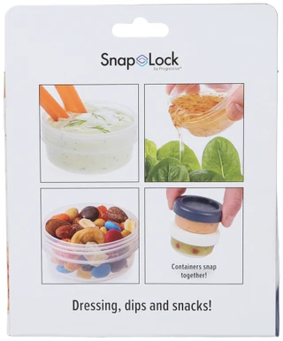 Thumbnail 2: Progressive 8 Pk SnapLock Dressing Containers 
