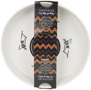 Thumbnail 3: Home Essentials Halloween Skeleton Chip & Dip Platter 