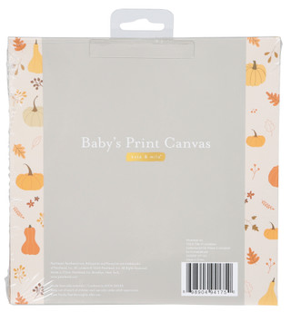 Thumbnail 2: KATE & MILO 7x7 My Little Pumpkin Baby's Print Canvas 