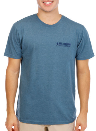 Thumbnail 4: REEL LEGENDS Men's Outdoor Fisherman Flag T-Shirt 
