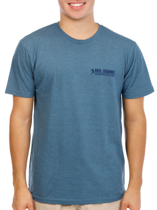 Thumbnail 7: REEL LEGENDS Men's Outdoor Fisherman Flag T-Shirt 