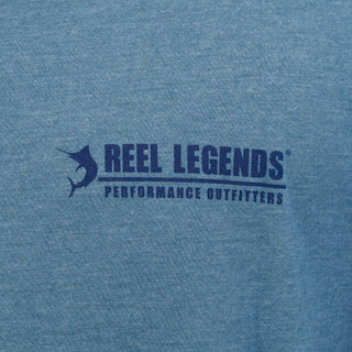 Thumbnail 8: REEL LEGENDS Men's Outdoor Fisherman Flag T-Shirt 