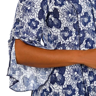 Thumbnail 2: Sami & Jo Plus 3Q V-Neck Flat Panel Dress 