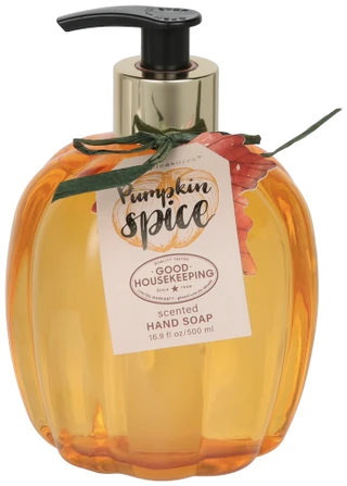 Thumbnail 1: SIMPLE PLEASURES 17 oz Pumpkin Spice Scented Hand Soap 
