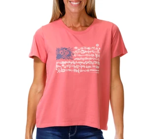 Thumbnail 1: Eddie Bauer Petite Short Sleeve Graphic Tee 