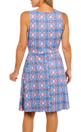 Thumbnail 2: REEL LEGENDS Women's Outdoor Beach Pro Surplice Dress 