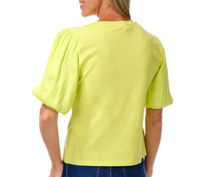Thumbnail 2: DKNY Women's Puff Sleeve Top 