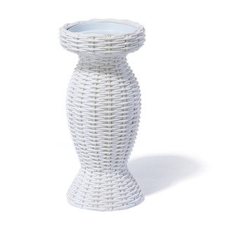 Thumbnail 1: Mud Pie 9x4 Wicker Candle Stick 