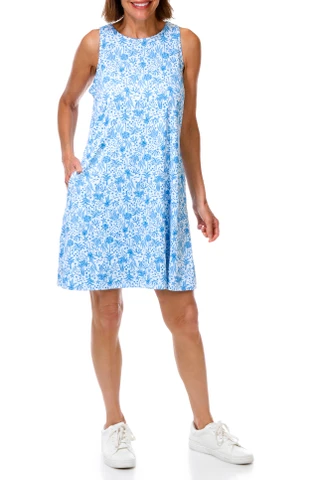 Thumbnail 1: REEL LEGENDS Women's Outdoor Beach Pro Tank Dress 
