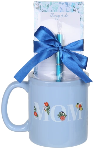 Thumbnail 1: Scribble & Scribe Mom Mug & List Pad Gift Set 