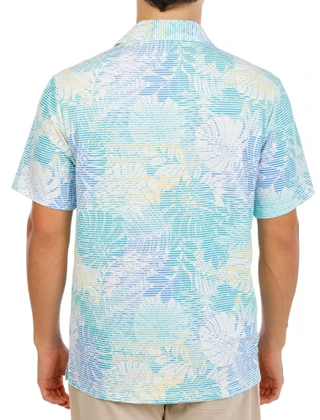 Thumbnail 3: REEL LEGENDS Men's Button Down Print Shirt 