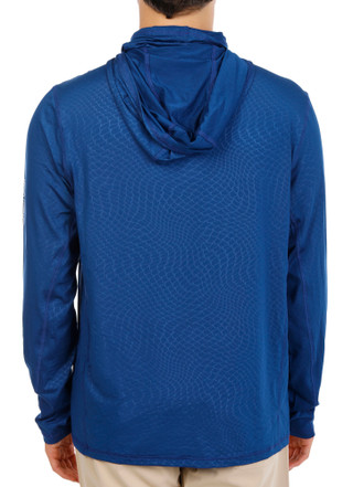 Thumbnail 4: REEL LEGENDS Men's Outdoor Long Sleeve Gaiter Synergy Shirt 