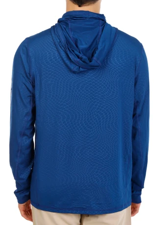 Thumbnail 7: REEL LEGENDS Men's Outdoor Long Sleeve Gaiter Synergy Shirt 
