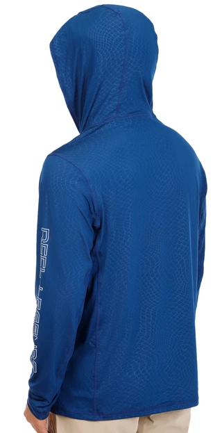 Thumbnail 8: REEL LEGENDS Men's Outdoor Long Sleeve Gaiter Synergy Shirt 