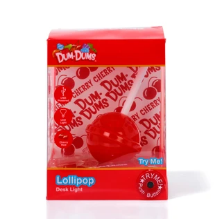 Thumbnail 5: Dum-Dums Cherry Lollipop Desk Lamp 