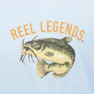 Thumbnail 2: REEL LEGENDS Men's Short Sleeve Graphic Crew Neck Tee 