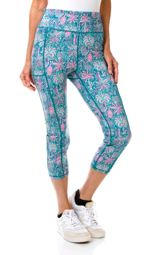 Thumbnail 1: Brisas Women's Active Capri Leggings 