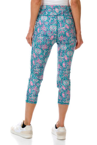 Thumbnail 3: Brisas Women's Active Capri Leggings 