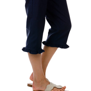 Thumbnail 2: Coral Bay Petite Solid Capris 
