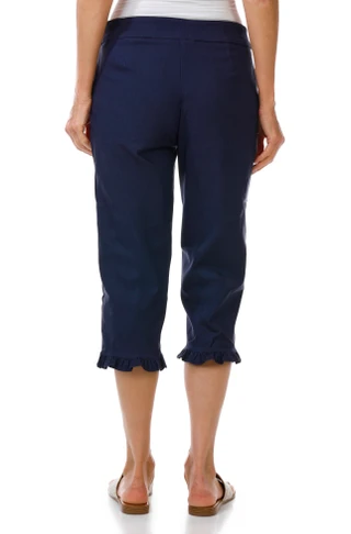Thumbnail 3: Coral Bay Petite Solid Capris 
