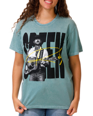 Thumbnail 1: Riley Green Junior's Short Sleeve Boyfriend Tee 
