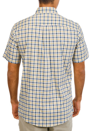 Thumbnail 2: Eddie Bauer Men's Short Sleeve Plaid Button Down Shirt 