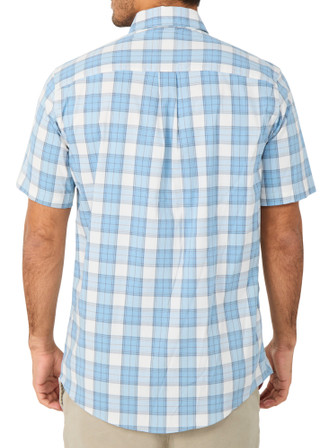 Thumbnail 2: Eddie Bauer Men's Short Sleeve Plaid Button Down Shirt 