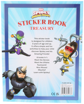 Thumbnail 3: Marvel Spidey And His Amazing Friends Sticker Book 