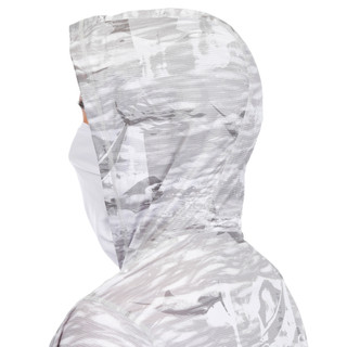 Thumbnail 4: REEL LEGENDS Men's Outdoor Airgrid Gaiter Hooded Long Sleeve Shirt 