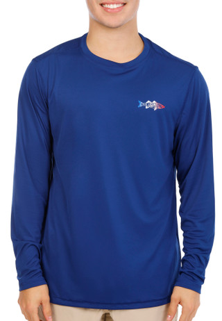Thumbnail 8: REEL LEGENDS Men's Outdoor Long Sleeve Reel-Tec Shirt 
