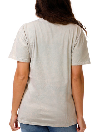 Thumbnail 3: Rolling Stones Junior's Short Sleeve Mineral Wash Tongue Graphic Tee 