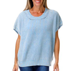 Thumbnail 1: FLAG & ANTHEM Women's Short Sleeve Elwood Needle Stitch Top 