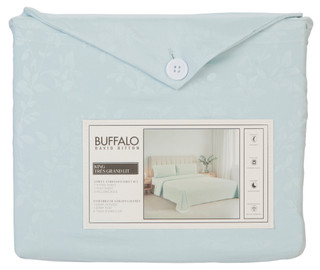 Thumbnail 1: Buffalo King Size 6 Pc Embossed Sheet Set 