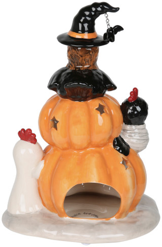 Thumbnail 2: BLUE SKY Chick or Treat Candle House 