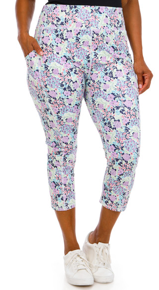 Thumbnail 1: Brisas Plus Active Capri Leggings 