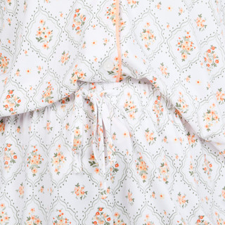 Thumbnail 4: Laura Ashley Plus Bermuda Short Pom Pom Trim Pajama Set 