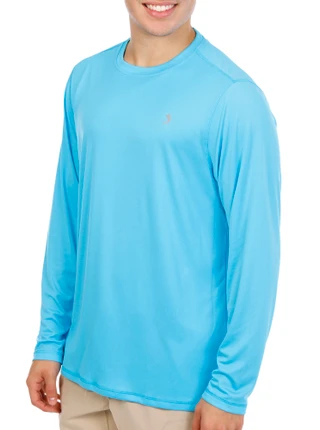 Thumbnail 1: REEL LEGENDS Men's Long Sleeve Solid Reel-Tec Shirt 