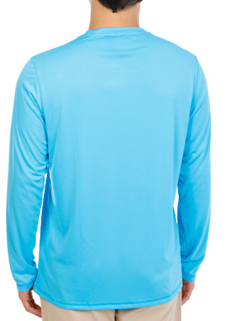 Thumbnail 4: REEL LEGENDS Men's Long Sleeve Solid Reel-Tec Shirt 