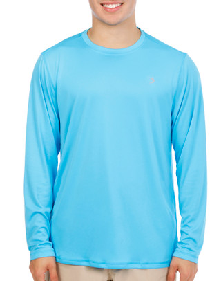 Thumbnail 5: REEL LEGENDS Men's Long Sleeve Solid Reel-Tec Shirt 