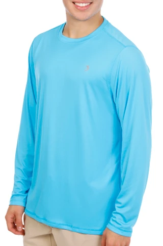 Thumbnail 6: REEL LEGENDS Men's Long Sleeve Solid Reel-Tec Shirt 